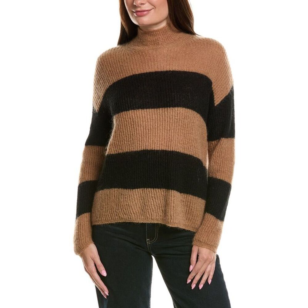 Max Mara Womens Mm By  Tenna Mohair-Blend Sweater, Camel